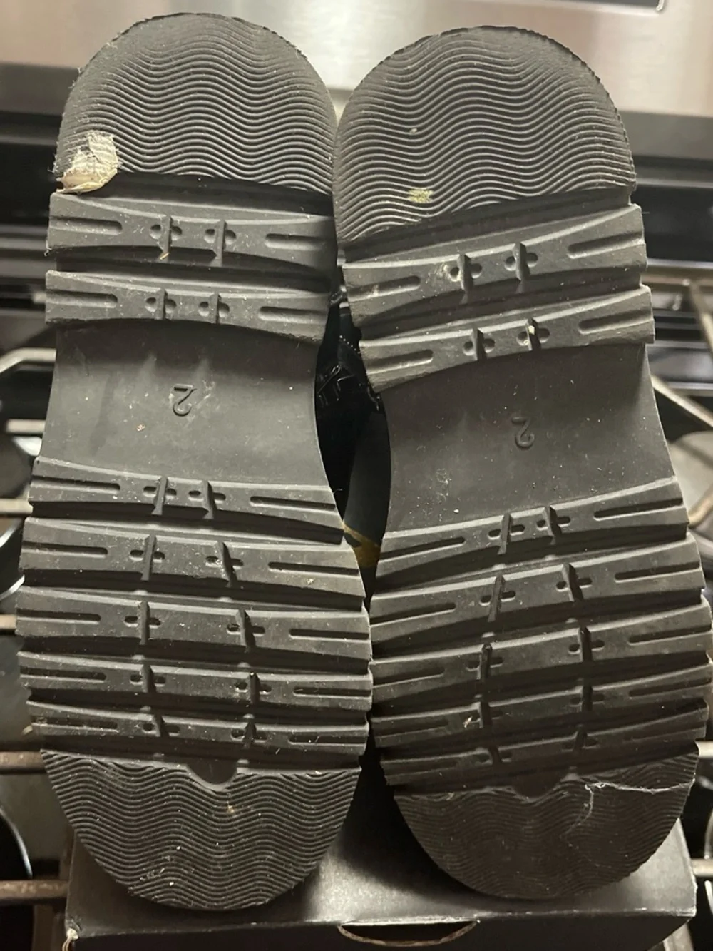 GAP Girls Black Star Studded Booties